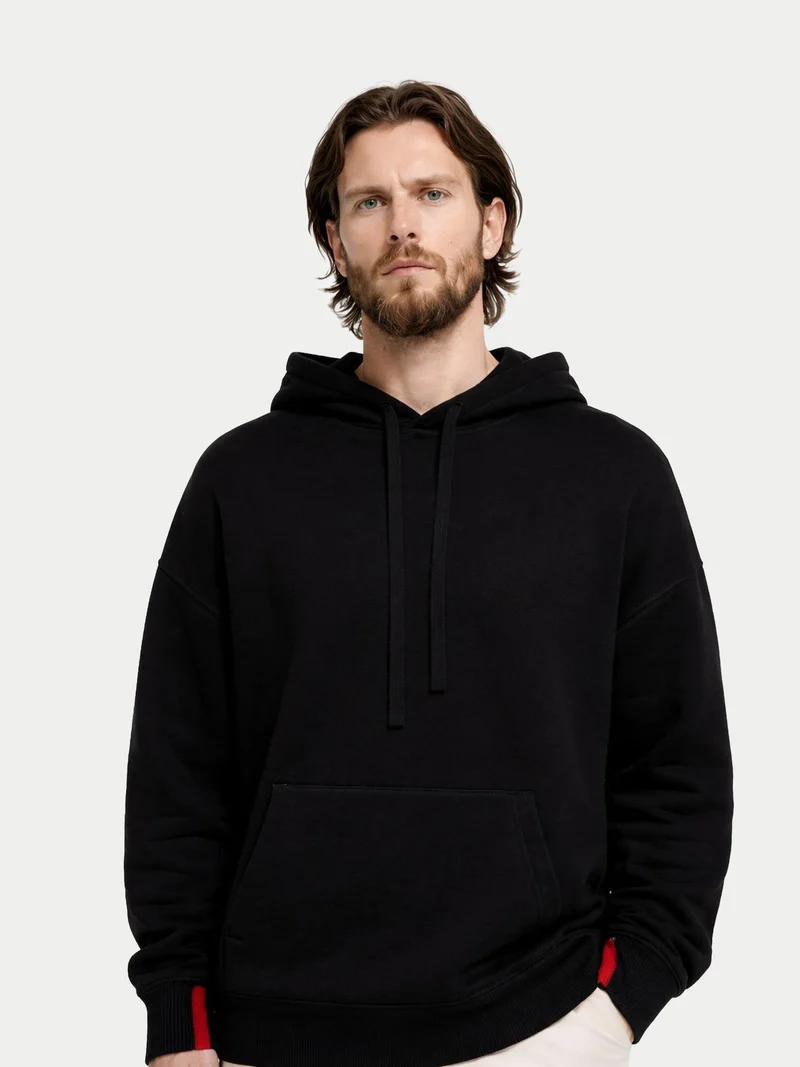 Herren Kaschmirpullover mit Kapuze