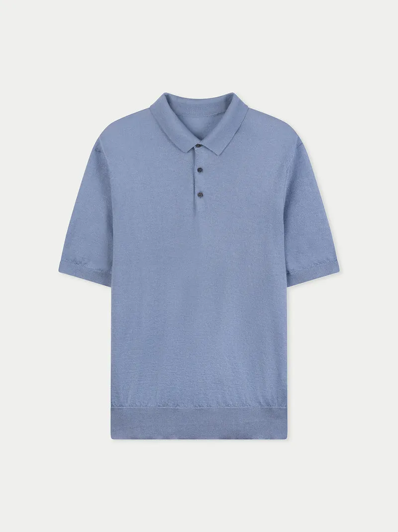 Herren Klassisches Polo-Shirt mit kurzen Ärmeln