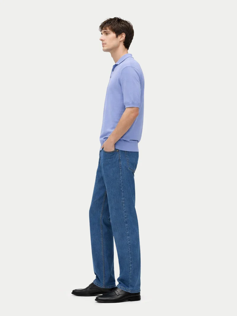 Herren Klassisches Polo-Shirt mit kurzen Ärmeln