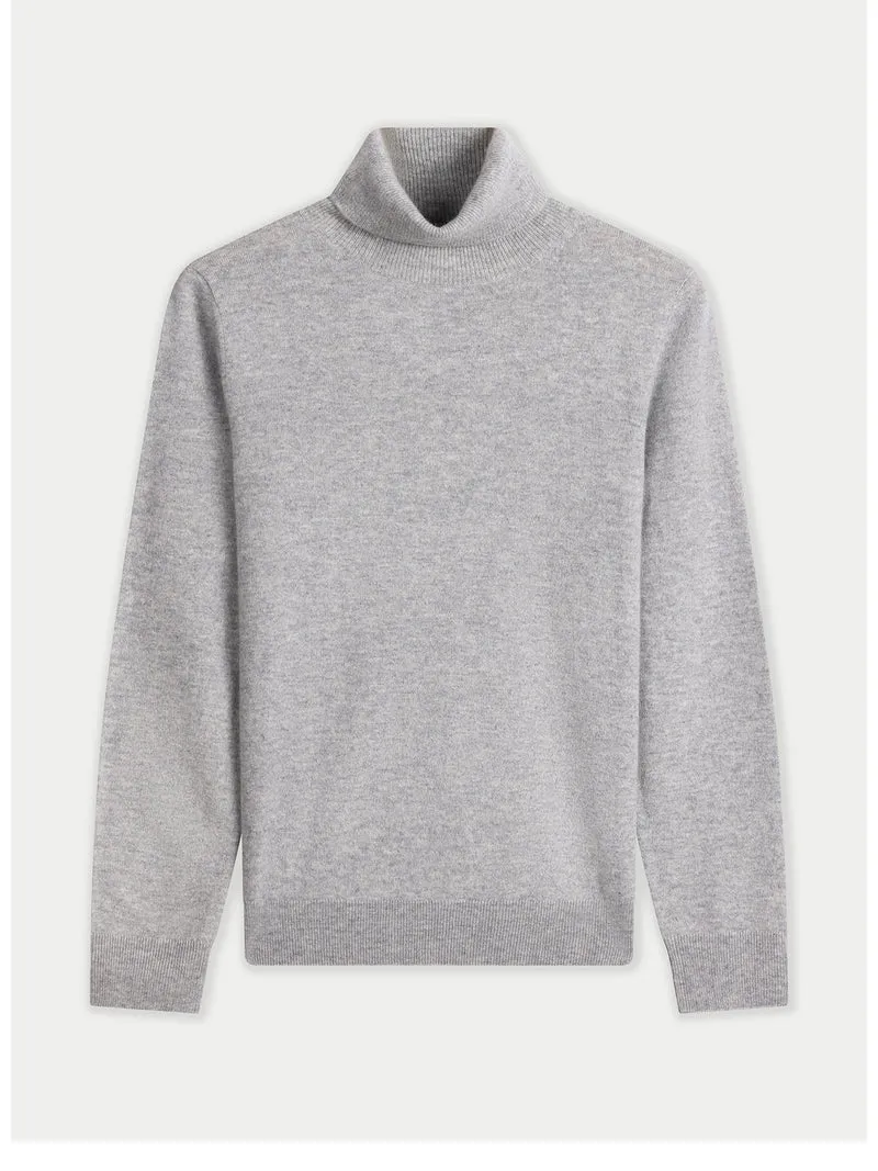 Zeitloser Kaschmir-Rollkragenpullover