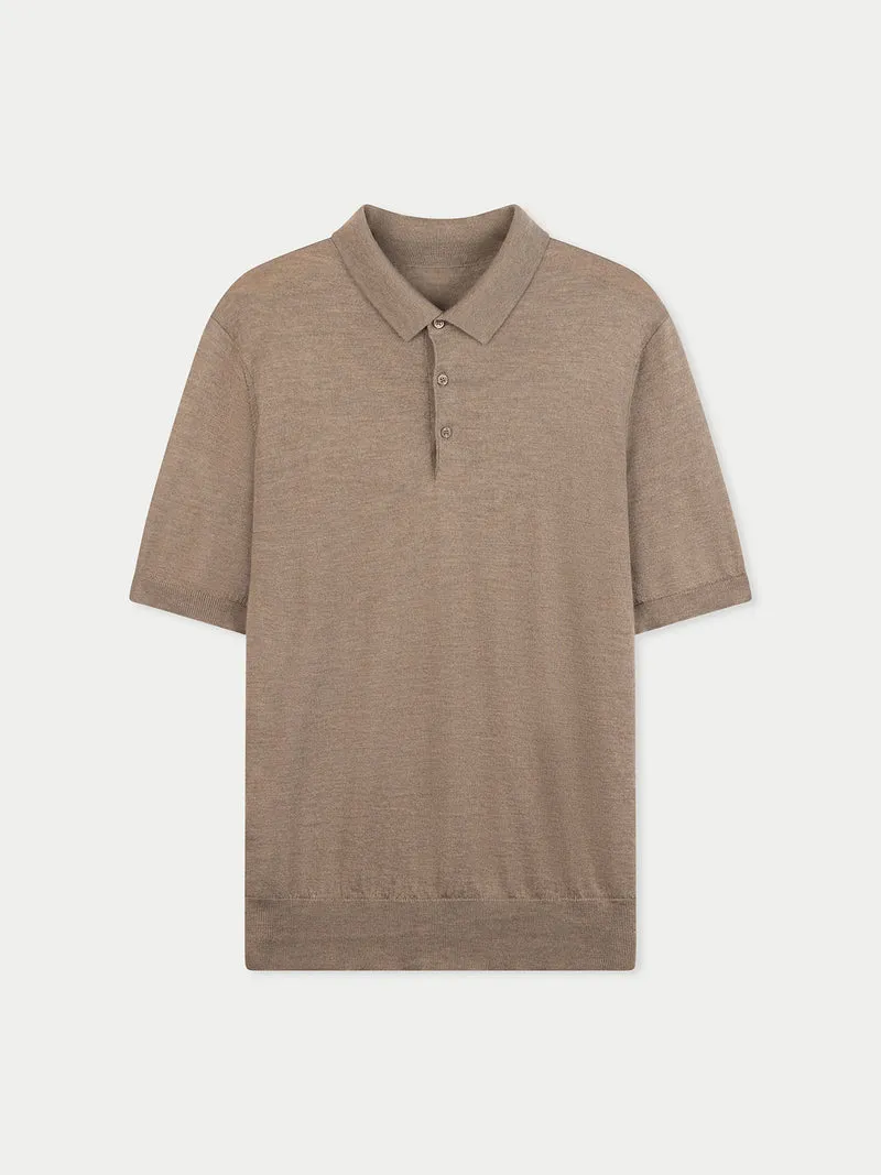Herren Klassisches Polo-Shirt mit kurzen Ärmeln