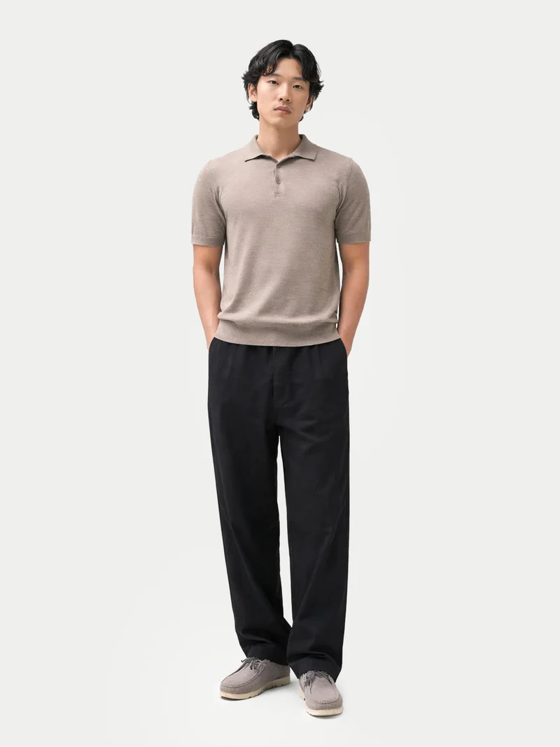 Herren Klassisches Polo-Shirt mit kurzen Ärmeln