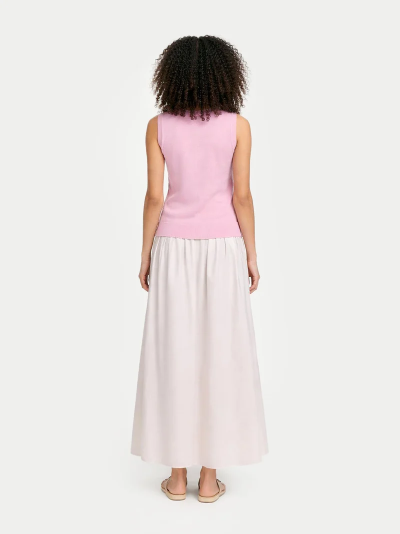 Damen Kaschmirweste mit Relaxed Fit