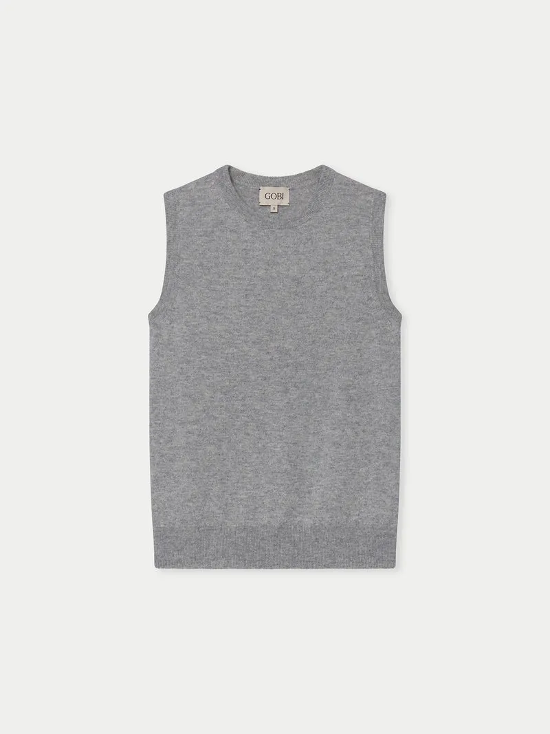 Damen Kaschmirweste mit Relaxed Fit