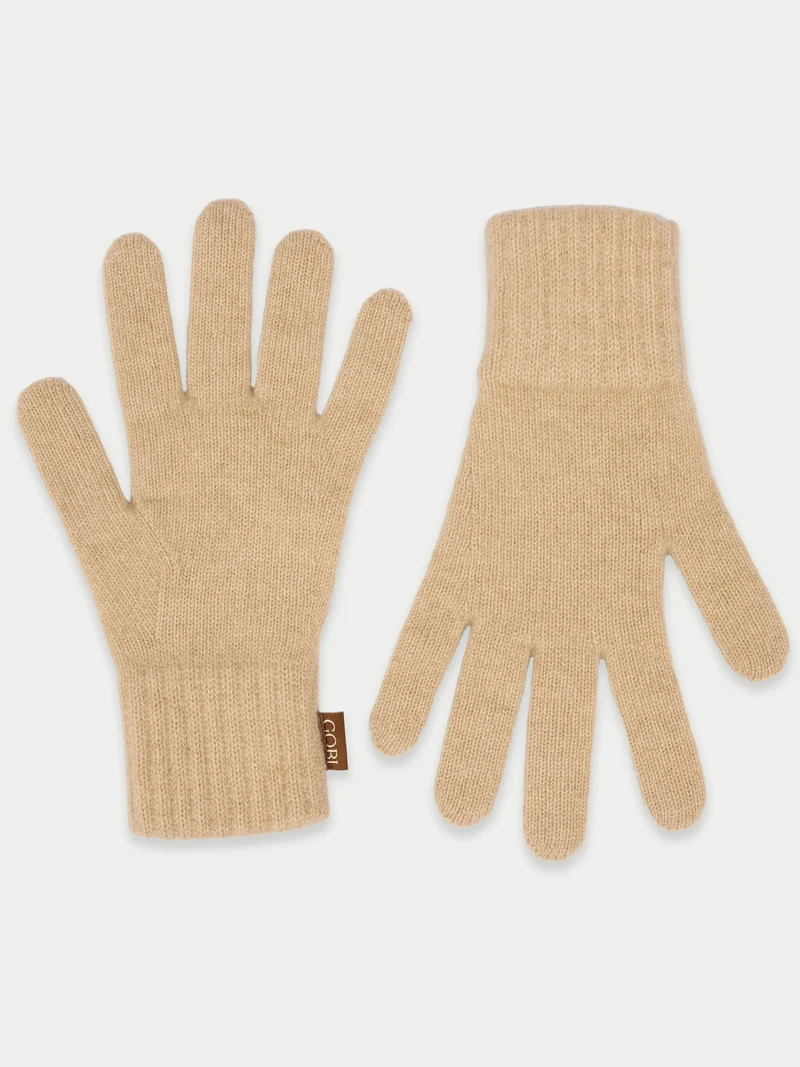 Essenzielle Strick-Kaschmirhandschuhe
