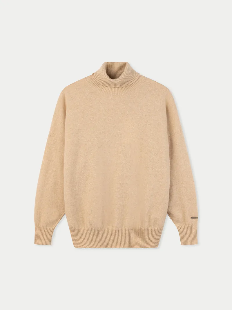 Damen Kaschmir Rollkragenpullover