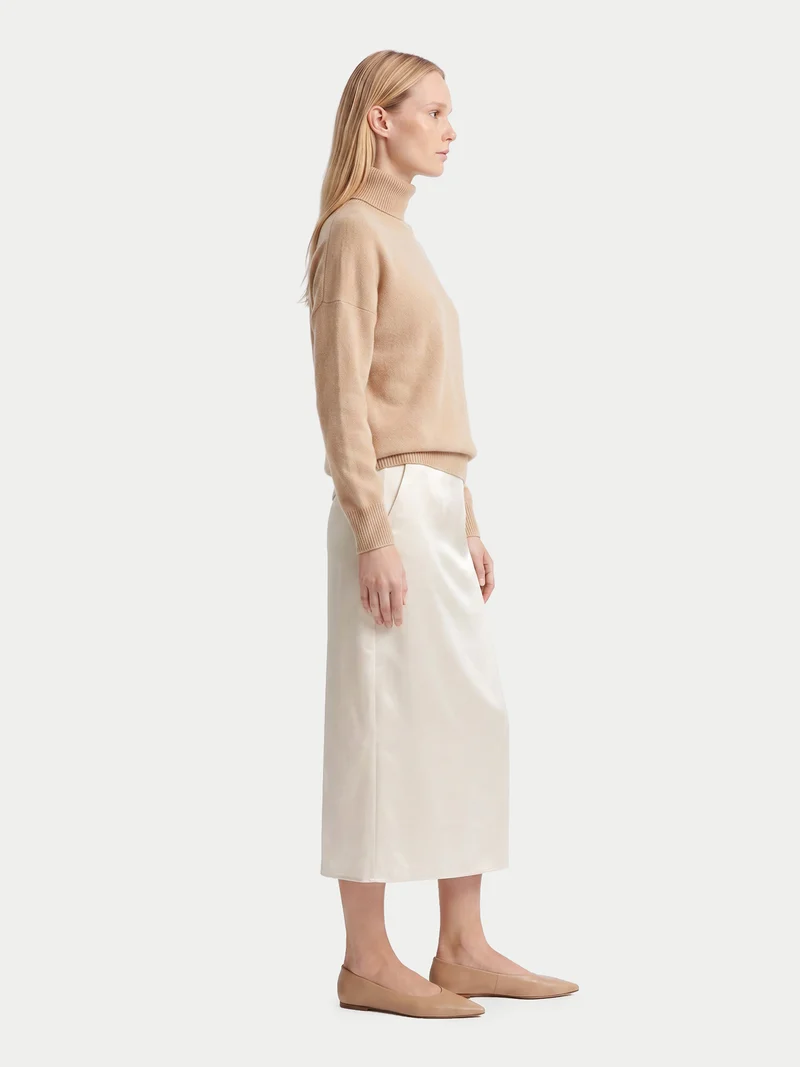 Damen Kaschmir Rollkragenpullover