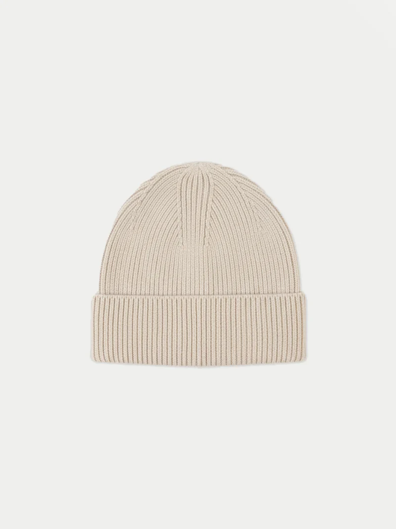 Grob gerippte Beanie-Mütze