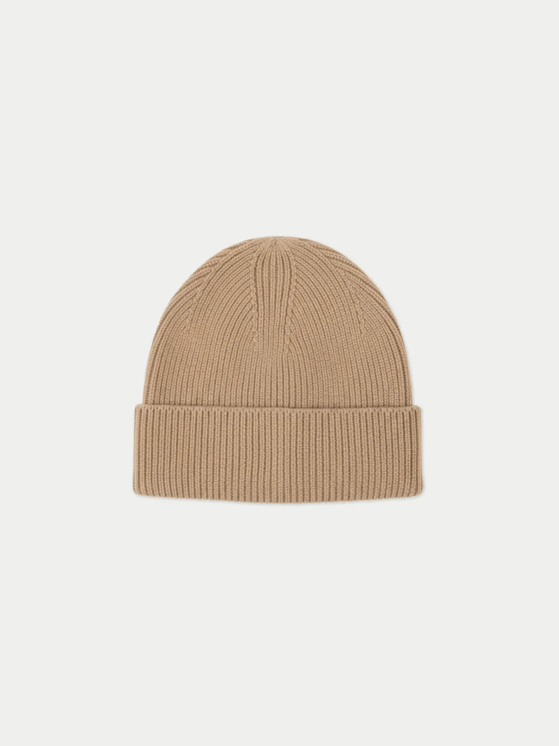 Grob gerippte Beanie-Mütze