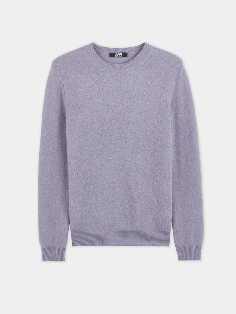 Kaschmir-Set aus Pullover und Mütze