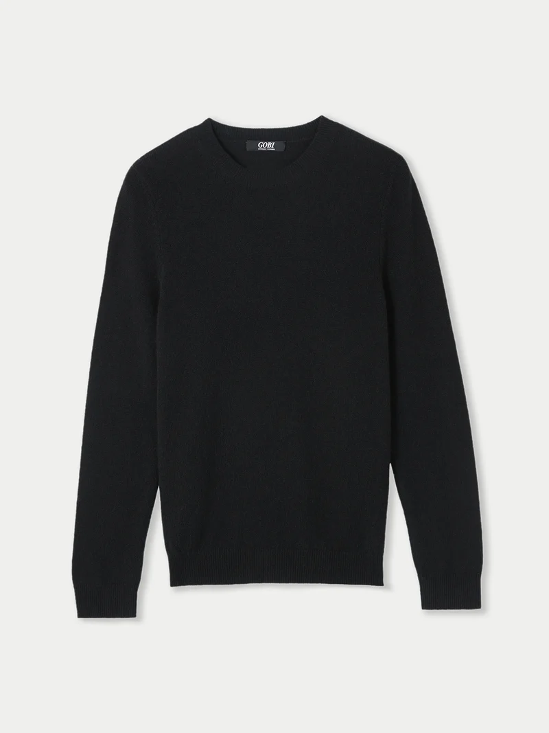Kaschmir-Set aus Pullover und Mütze