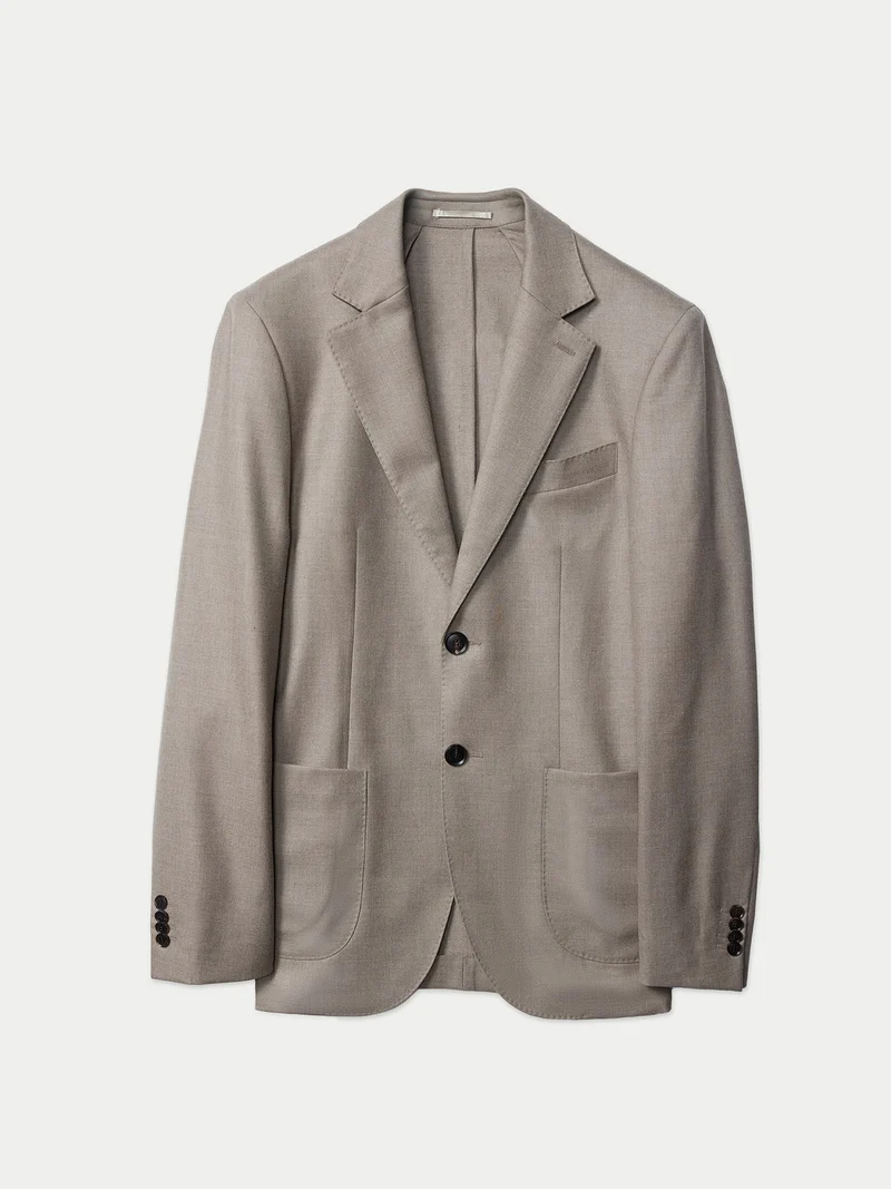 Einreihiger Herren-Blazer aus Kaschmir