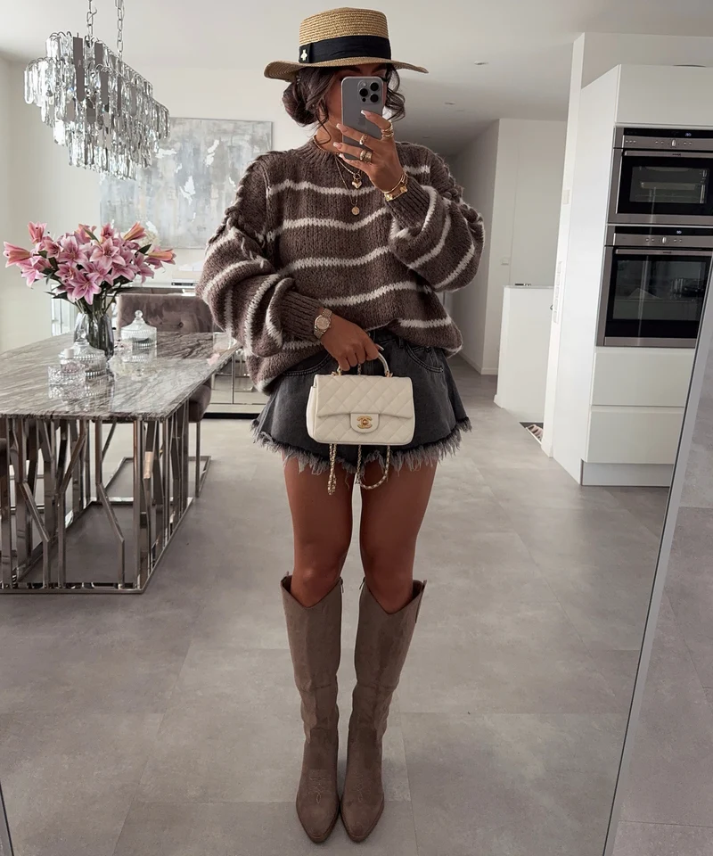 Pullover Omnya Hellbraun