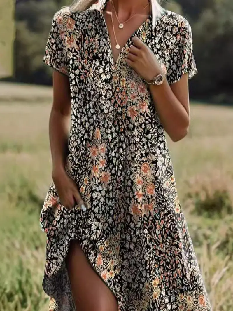 Ninexis Boho Print Dress