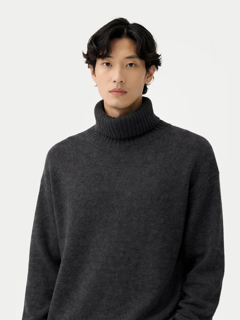 Herren Rollkragenpullover