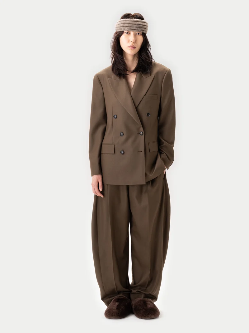 Doppelreihiger Kaschmir Blazer