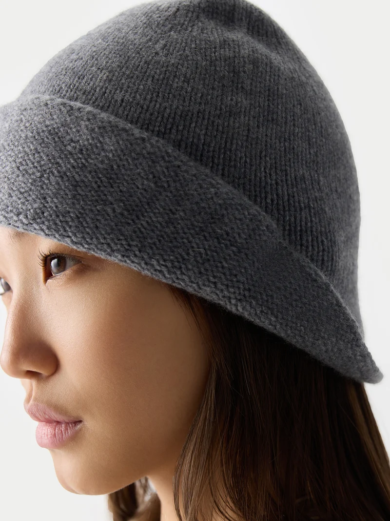 Eleganter Filz-Bucket Hat