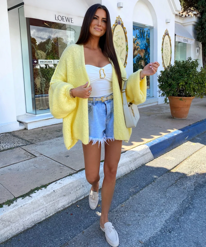 Shorts Fee Hellblau