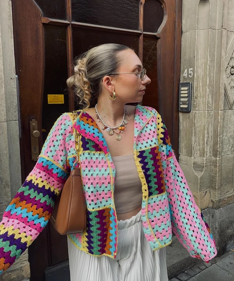 Strickjacke Kyra Bunt