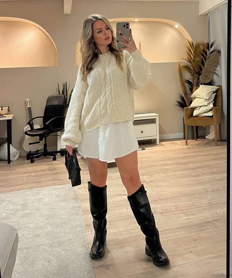 Pullover Leona Beige
