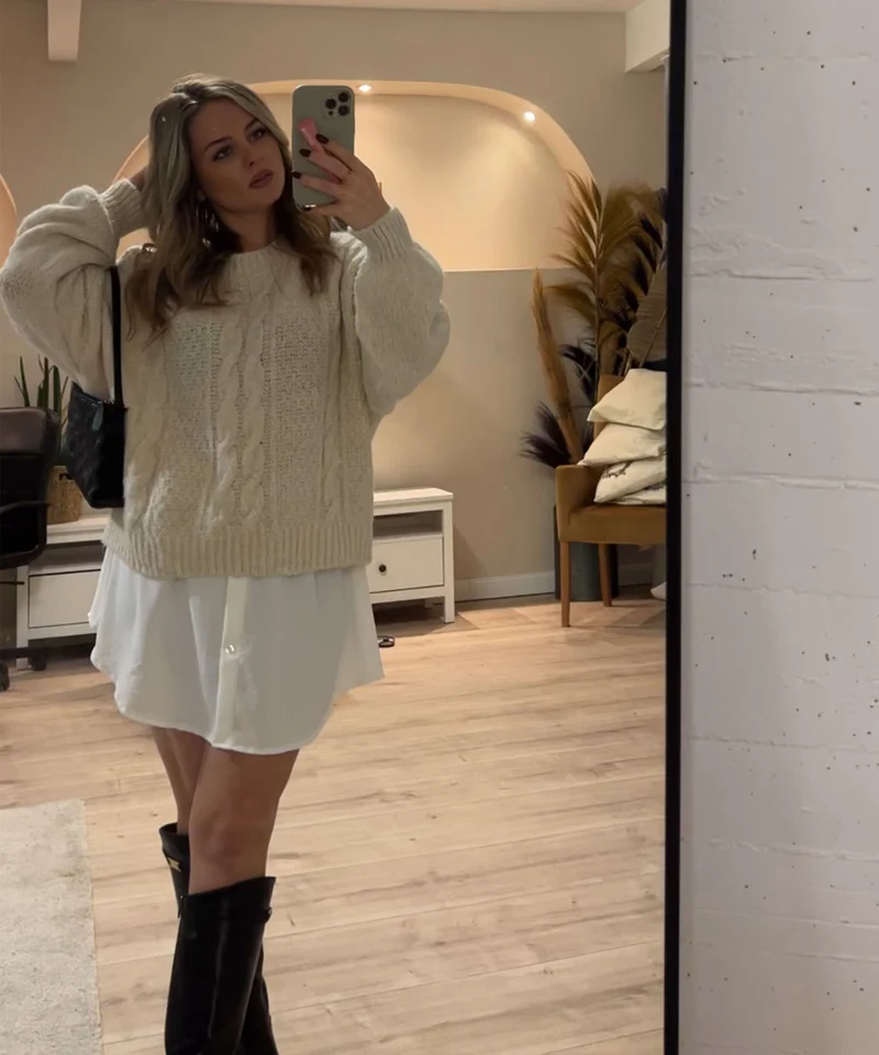 Pullover Leona Beige