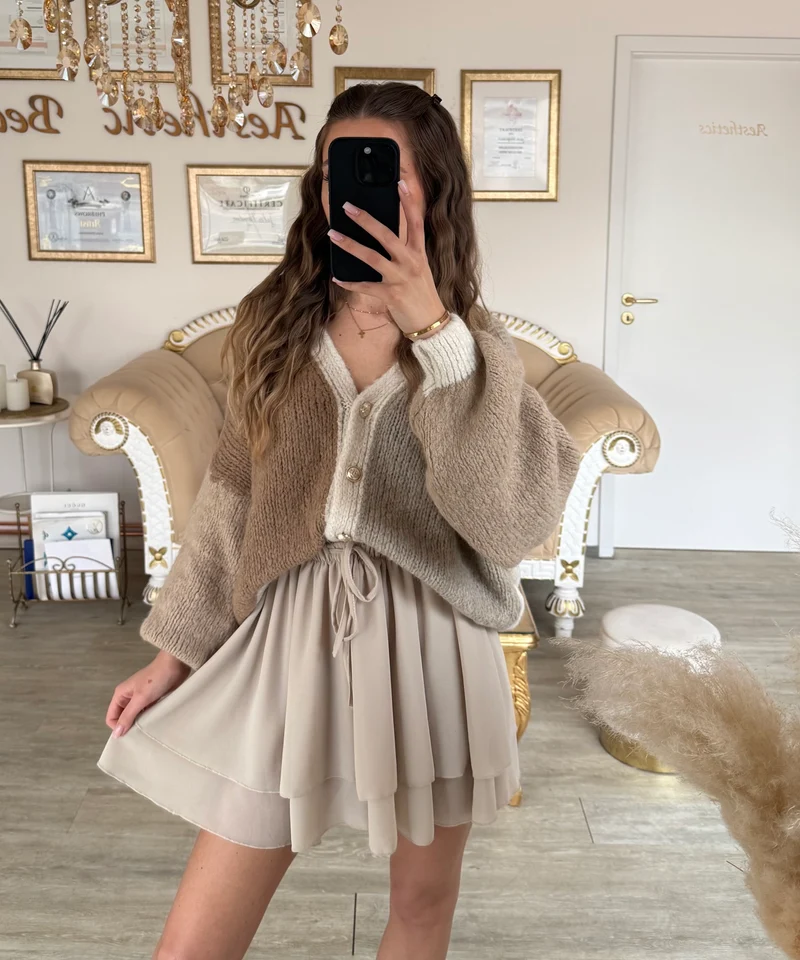 Hosenrock Parisa Uni Beige