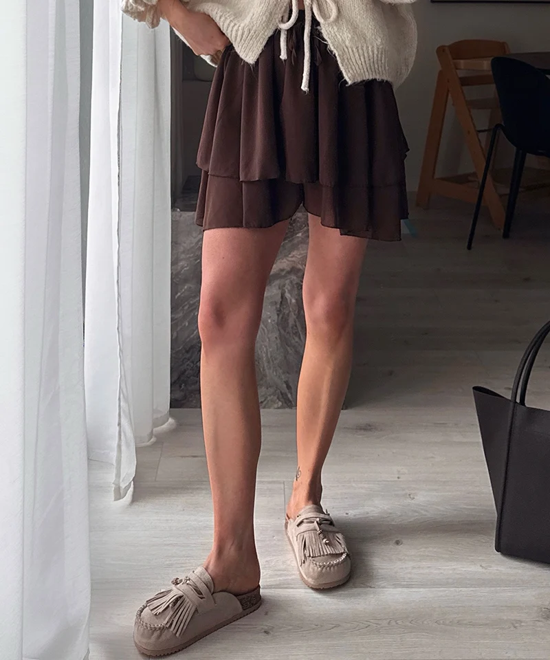 Hosenrock Parisa Uni Braun