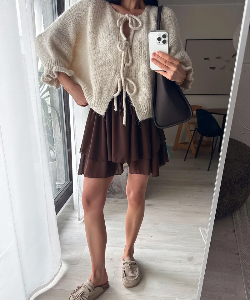 Hosenrock Parisa Uni Braun
