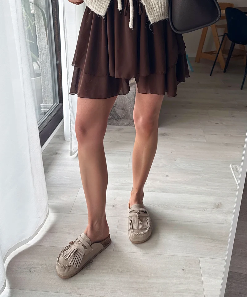 Hosenrock Parisa Uni Braun