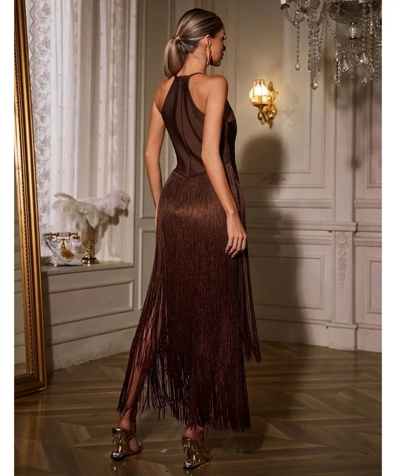 Kleid Margaret Braun