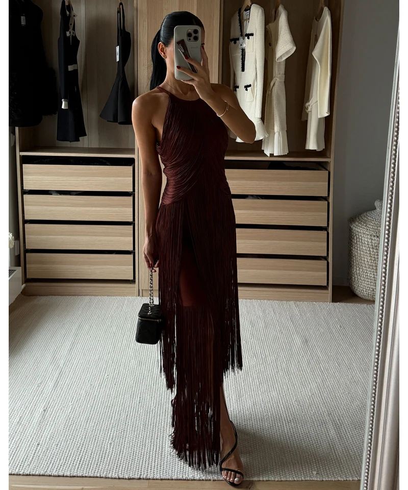 Kleid Margaret Braun