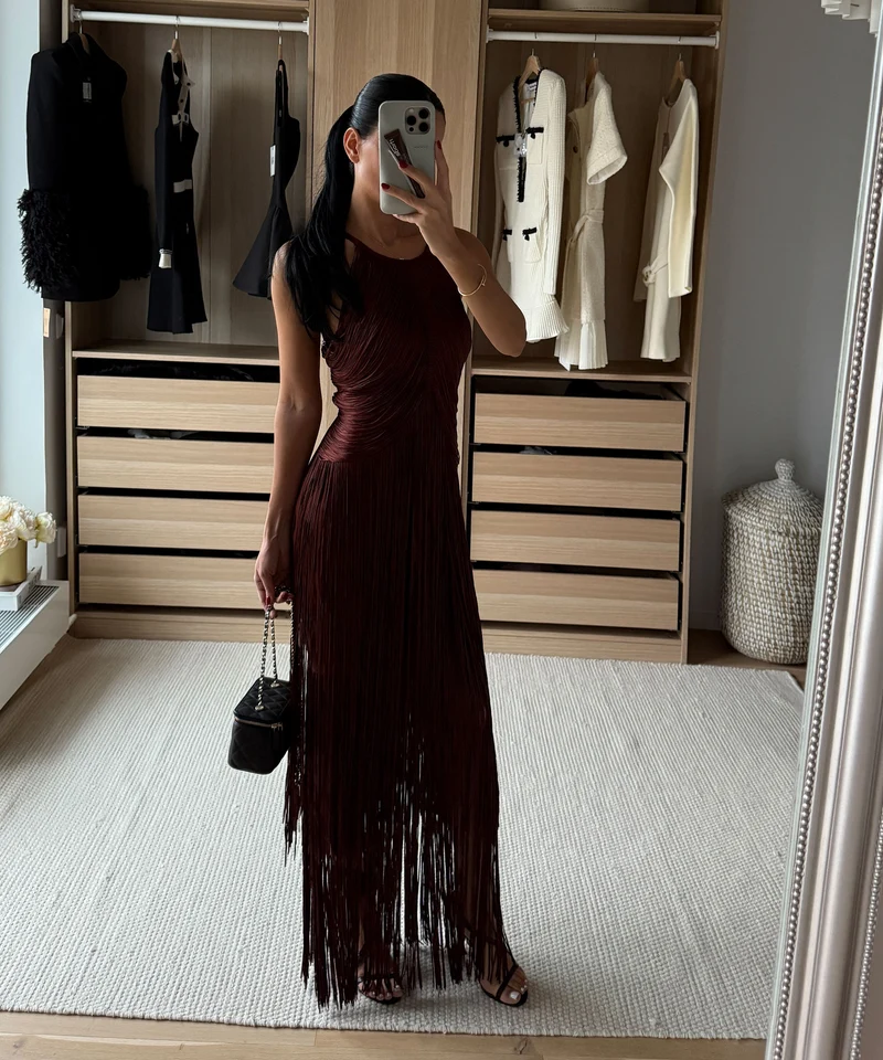 Kleid Margaret Braun