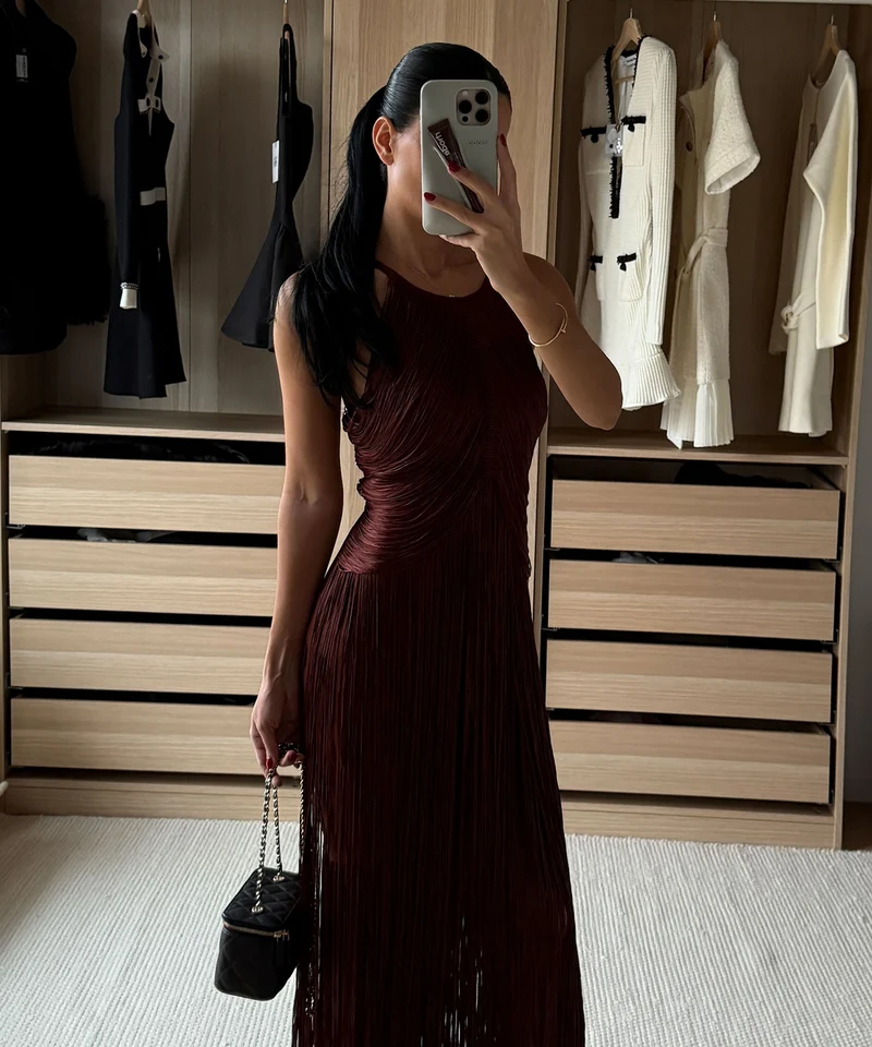 Kleid Margaret Braun