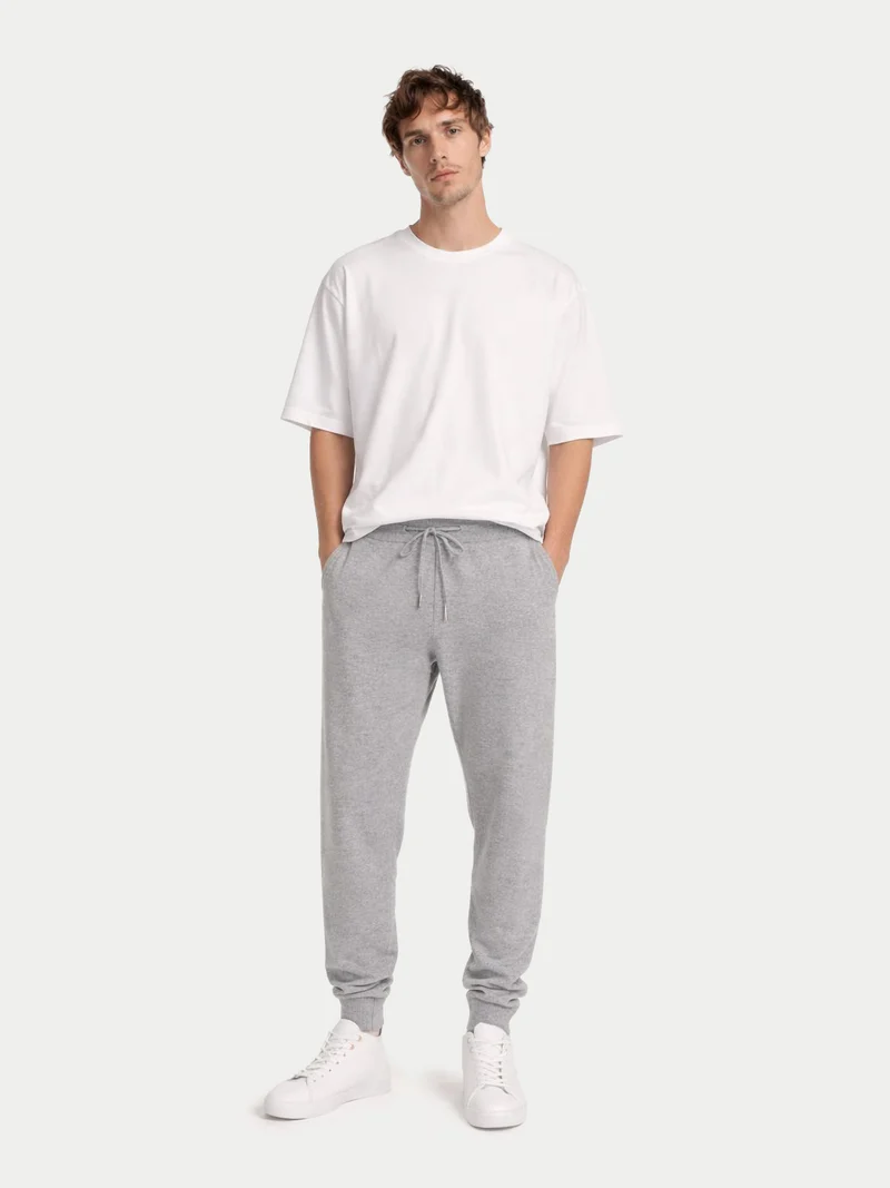 Lockere Jogginghose aus Kaschmir