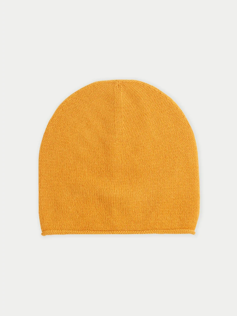 Kaschmir-Set aus Pullover und Mütze