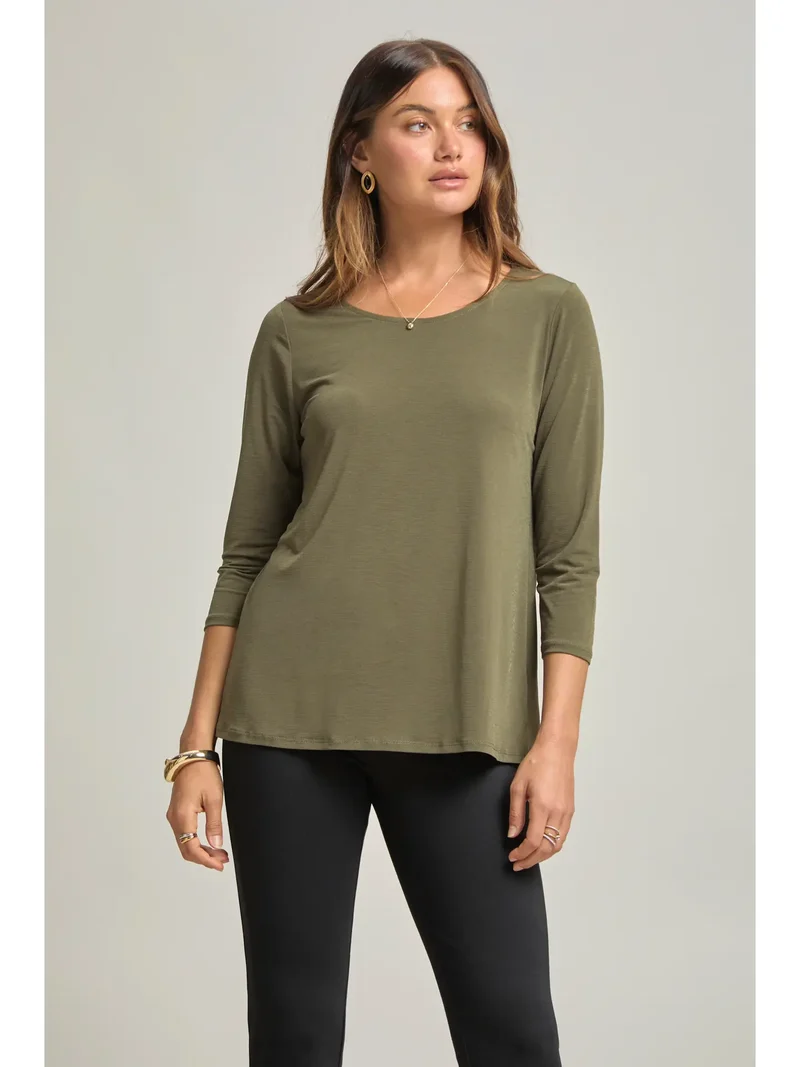 Dear Scarlett Classic Round Neck Top