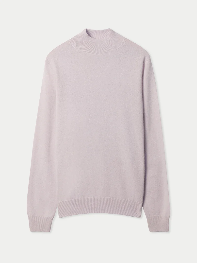 Kaschmir-Rollkragenpullover Basic