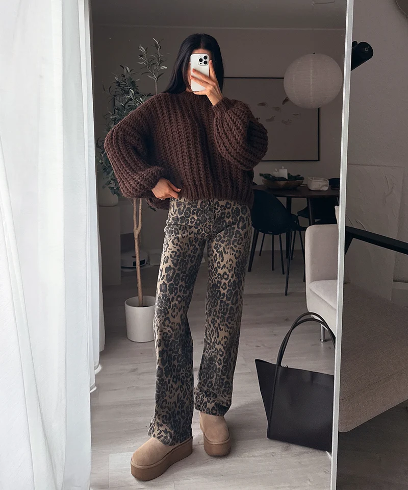 Stretch Straight Leg Jeans Silva Leo