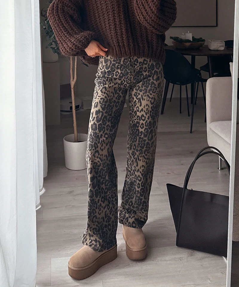 Stretch Straight Leg Jeans Silva Leo