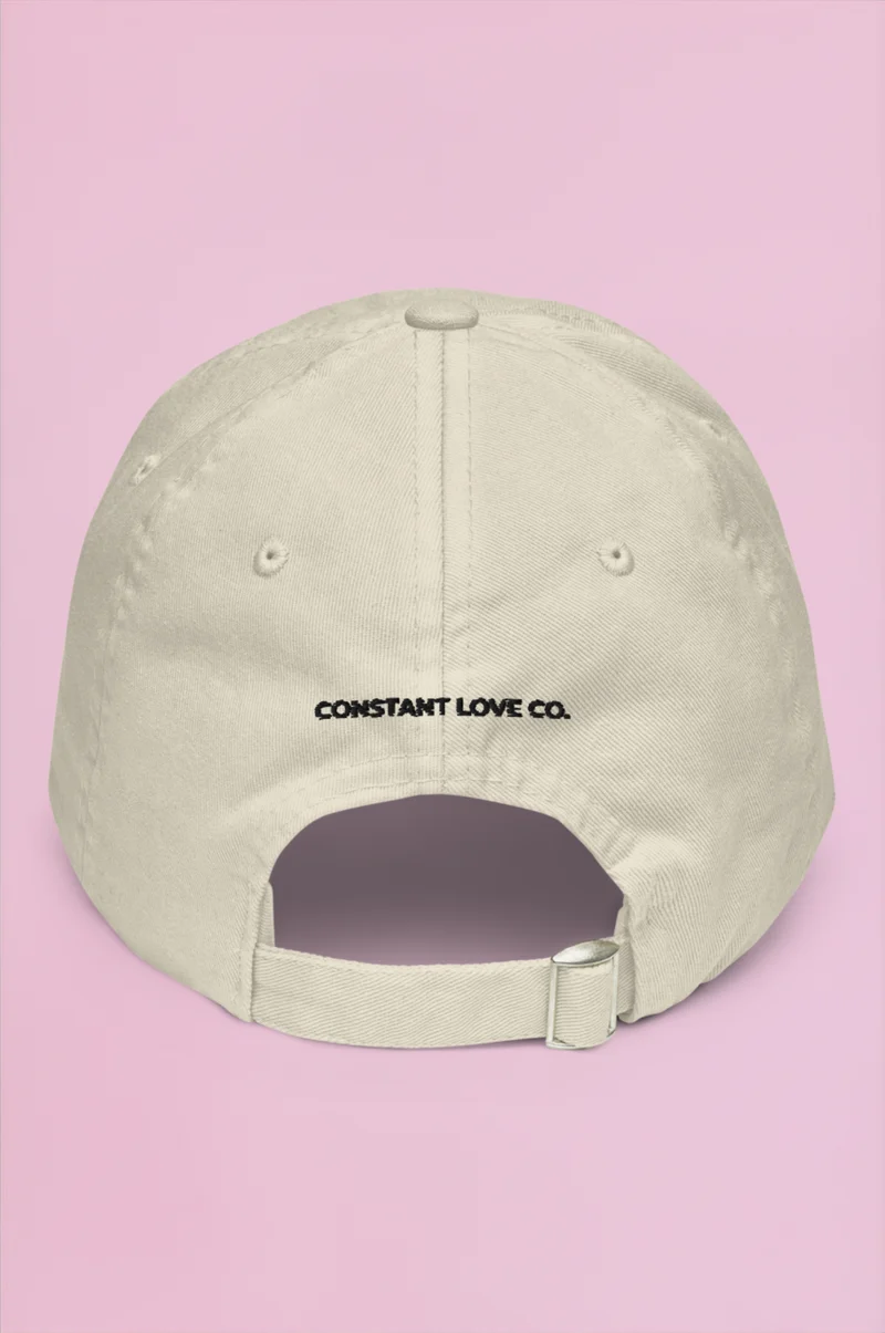 Muse Embroidered Cap - Taupe