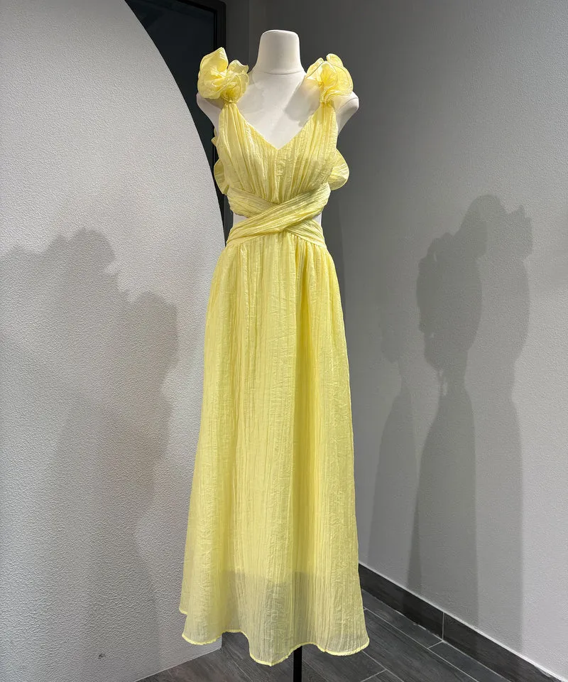 Maxi Kleid Zalya Gelb