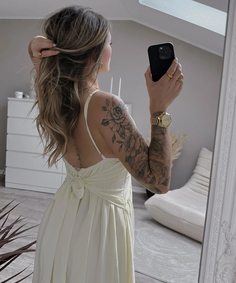 Kleid Rosia Gelb
