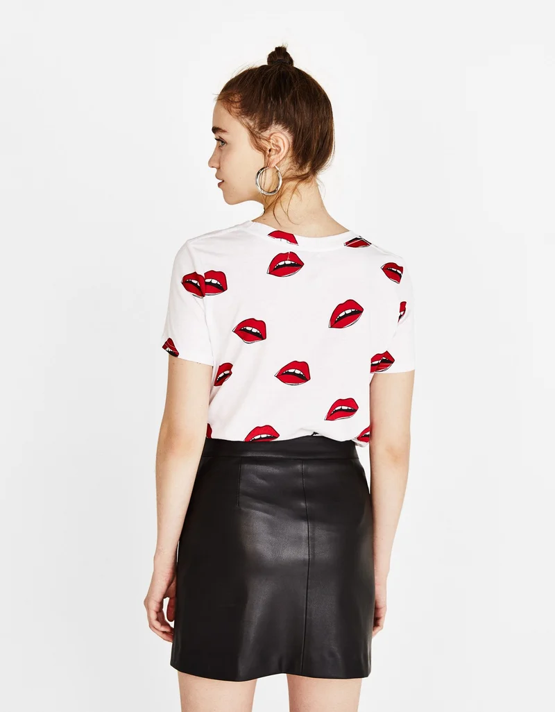 Cotton Off-the-Shoulder Tee