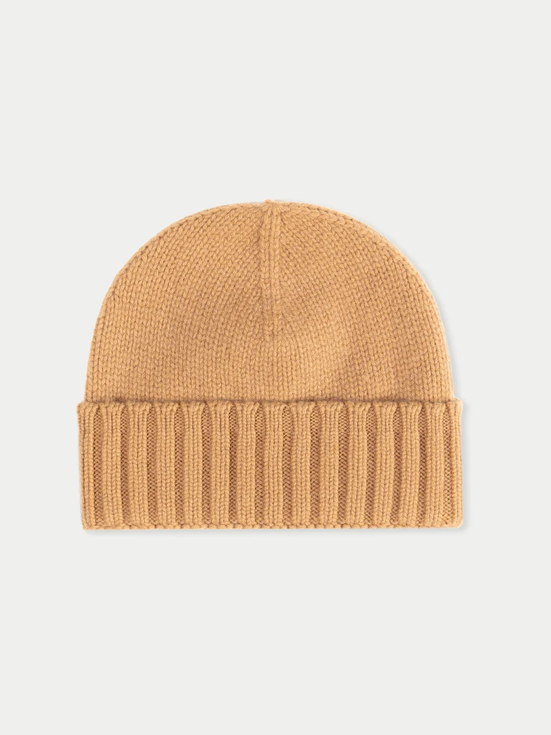 Rippenstrick Kaschmir Mütze /Unisex/