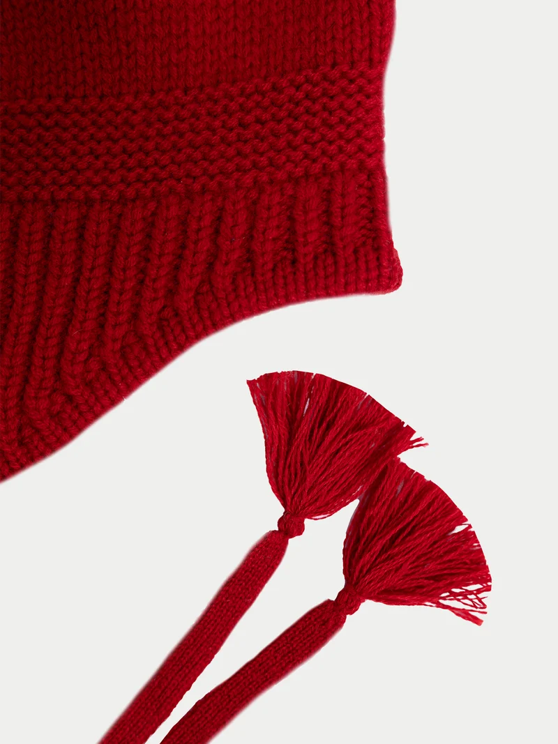Ultimate Warmth Strick-Bindemütze