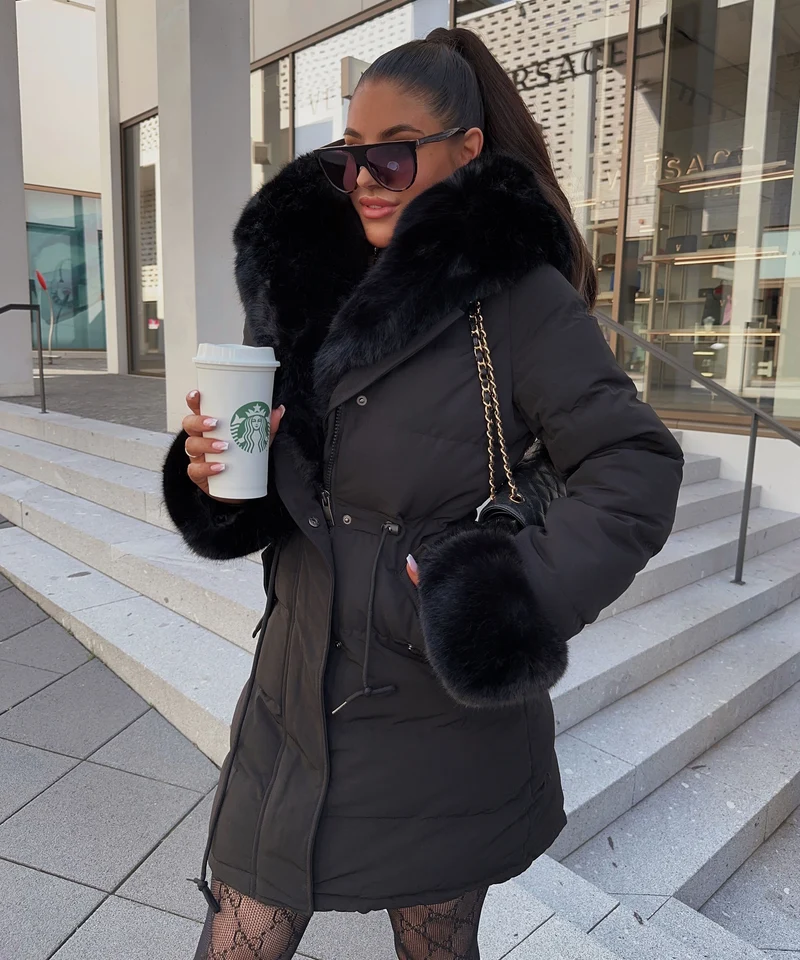 Jacke Aria Schwarz