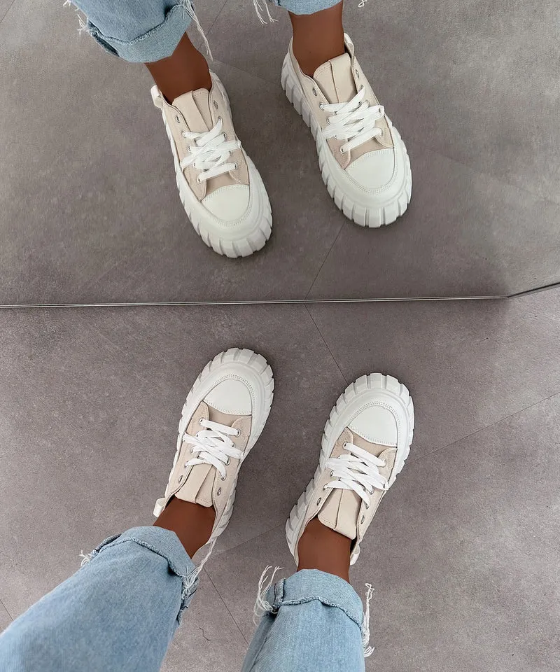 Sneaker Clareta Beige