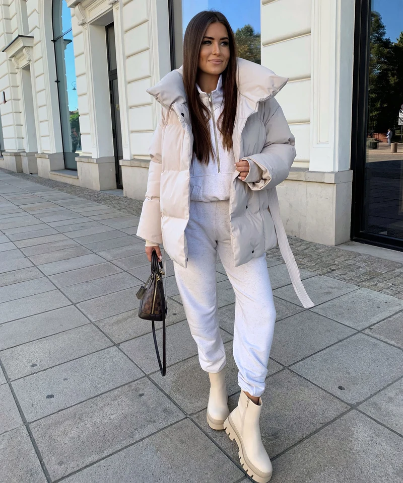 Chelsea Boots Nora Short Beige