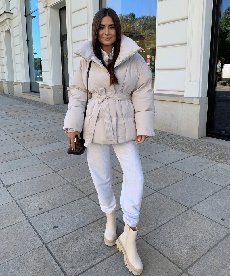 Chelsea Boots Nora Short Beige
