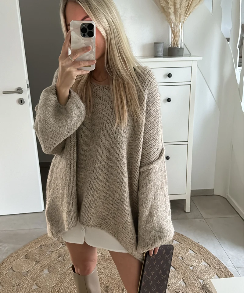 Pullover Cinderella Taupe